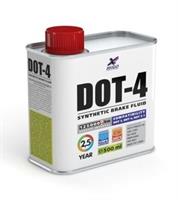 Жидкость тормозная DOT 4, BRAKE FLUID, 0.05л