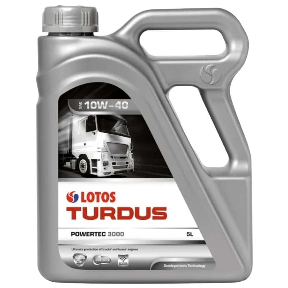 Моторное масло Lotos Turdus Powertec 3000 10W-40, 5л