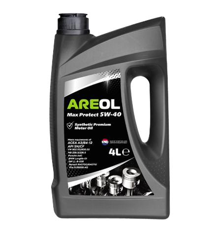 Моторное масло Areol Max Protect 5W40, 4л