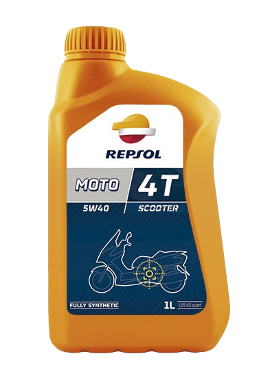Моторное масло Repsol Moto Scooter 4T 5W40, 1л