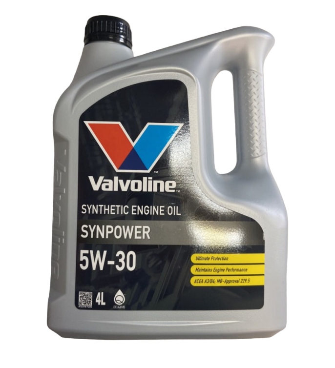 Моторное масло Valvoline SynPower 5w30, 4л